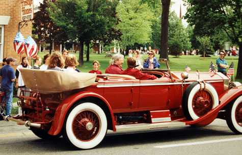 Rolls Royce Silver Ghost dual cowl phaeton